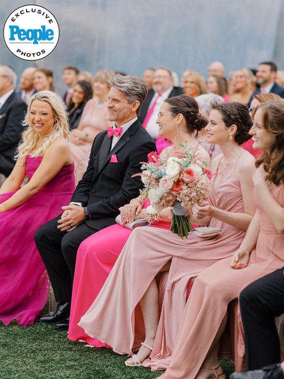 Bride Has Required Pink Dress Code at Wedding