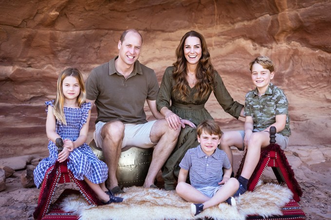 The Duke & Duchess Of Cambridge’s 2021 Christmas Card