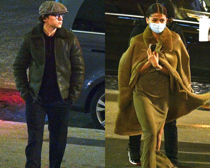 Zendaya & Tom Holland In Paris