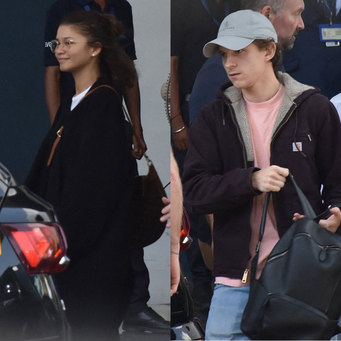 Tom Holland & Zendaya Arrive In India