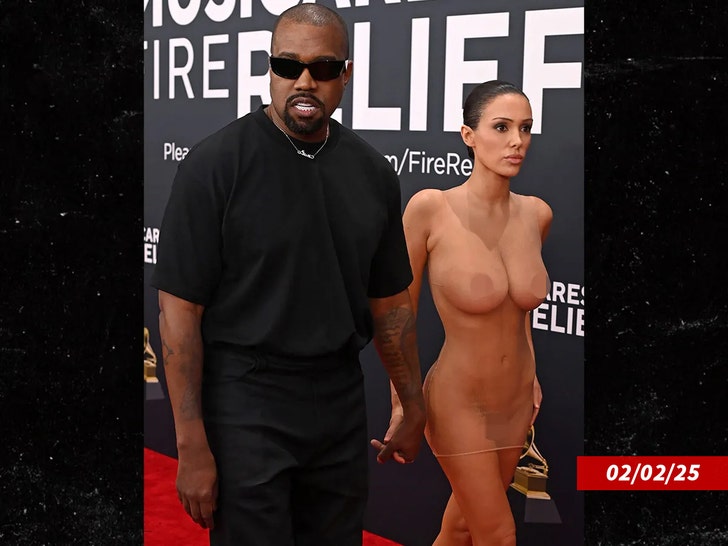 bianca censori kanye west grammys