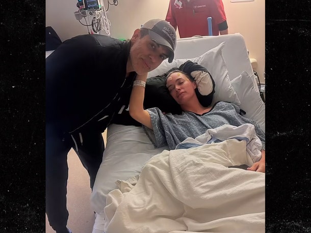 teddi mellencamp in the hospital