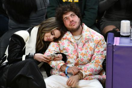 Selena Gomez & Benny Blanco: Pictures of Their Best Moments Together Lakers game January 2024