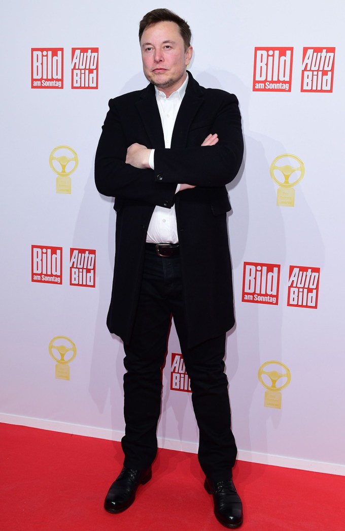 Elon Musk At The Goldenes Lenkrad 2019 Awards In Berlin