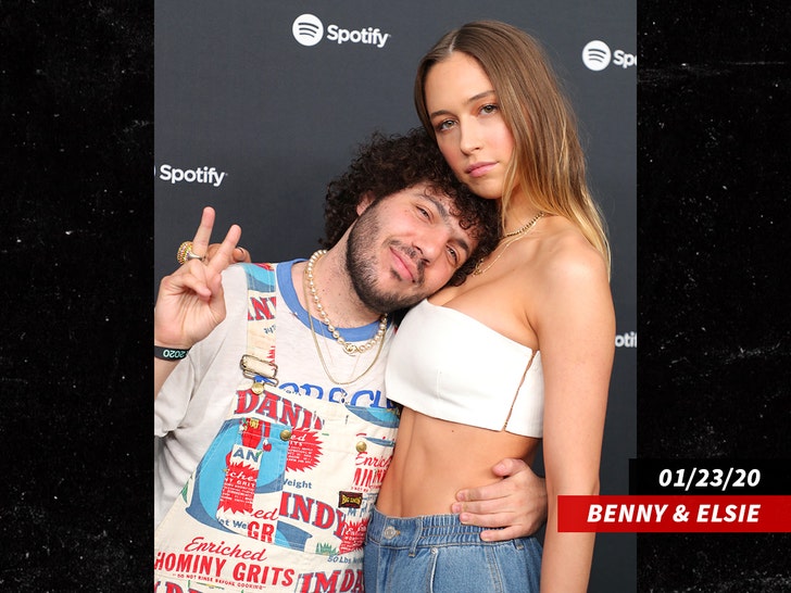 Benny Blanco and Elsie Hewitt