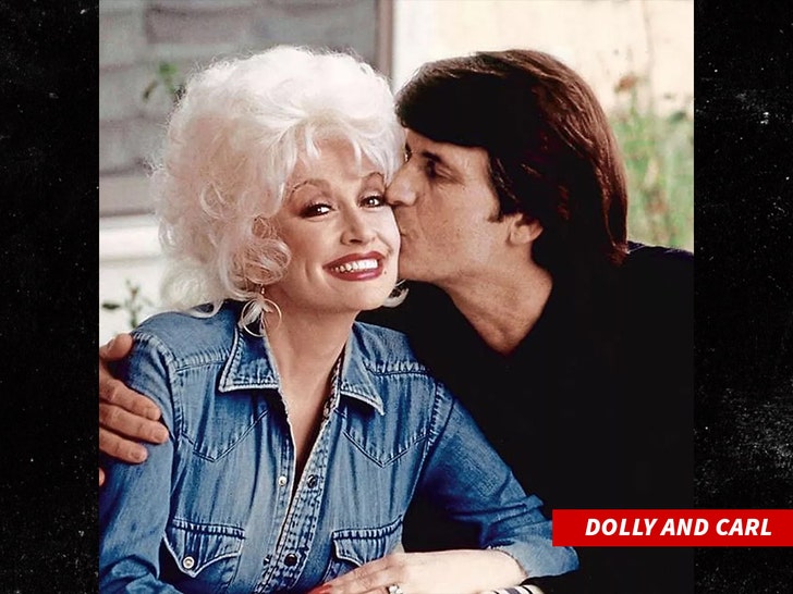 Carl Dean and Dolly Parton