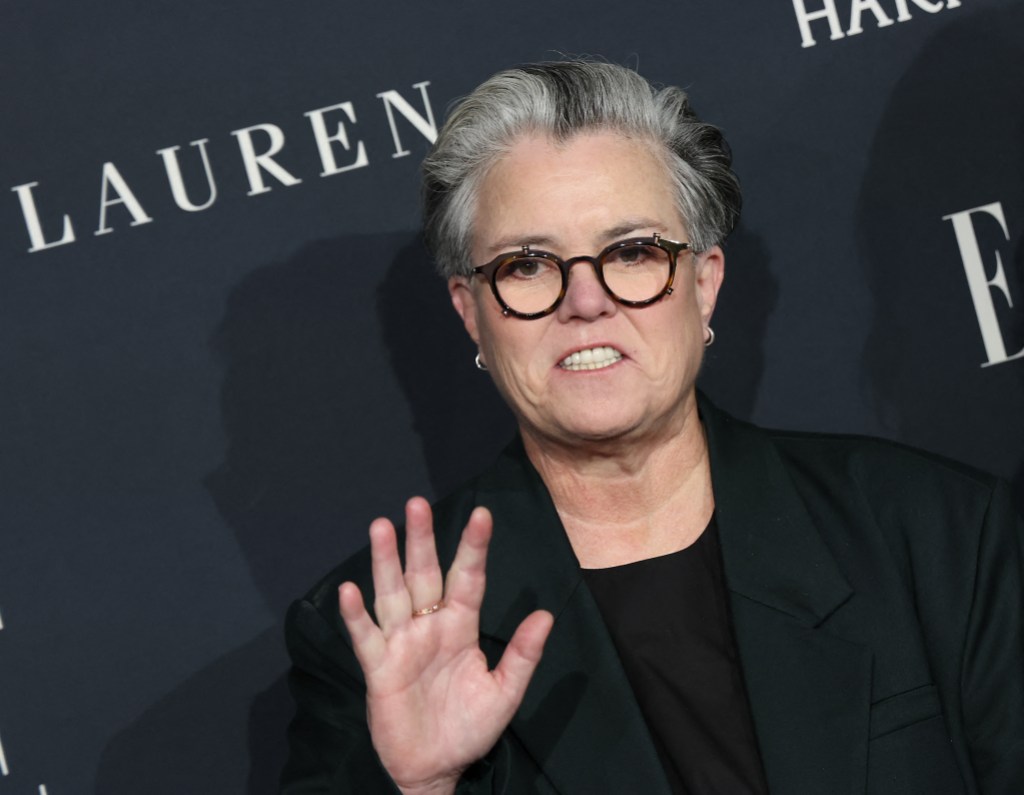 US comedian and producer Rosie O'Donnell attends the 2024 Elle Women in Hollywood celebration at the Four Seasons Hotel in Los Angeles, November 19, 2024. (Photo by Michael Tran / AFP) (Photo by MICHAEL TRAN/AFP via Getty Images)