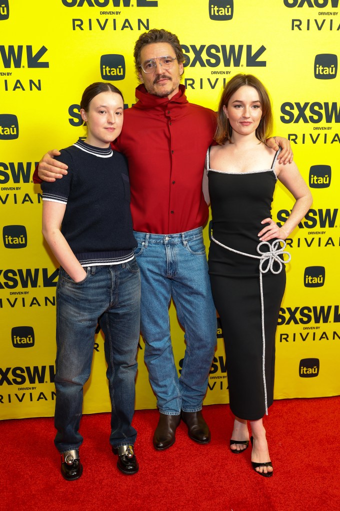 Bella Ramsey, Pedro Pascal & Kaitlyn Dever