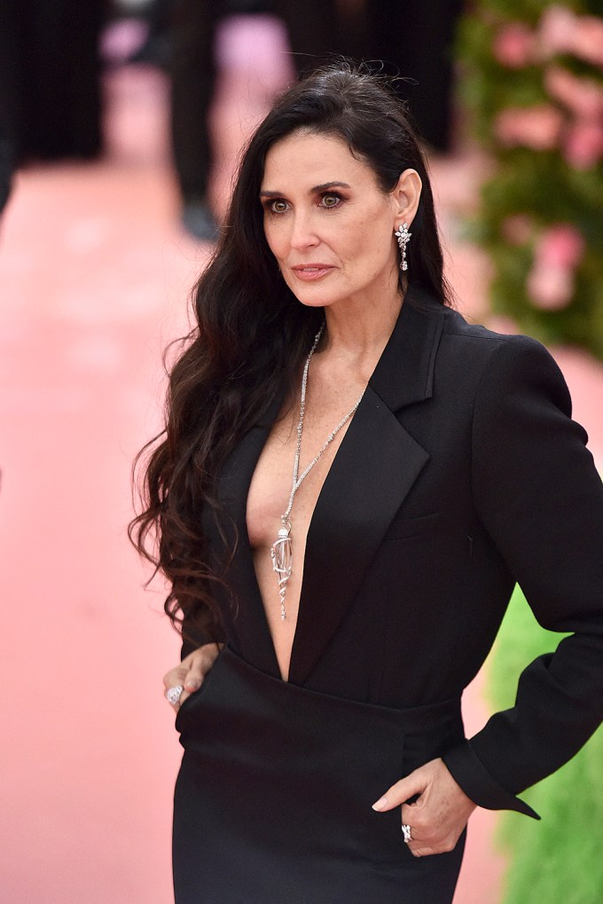 Demi Moore at the 2019 Met Gala