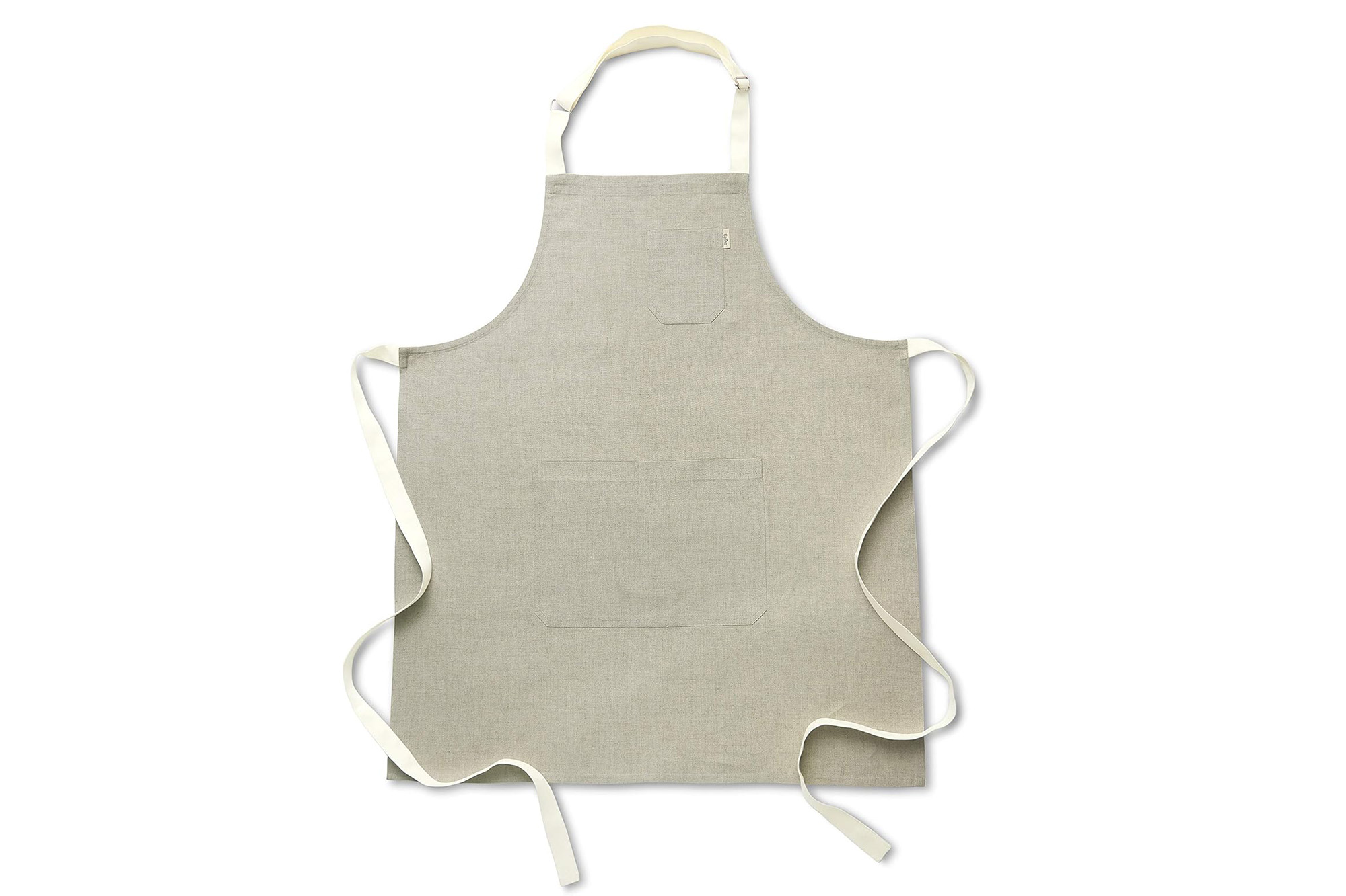 A brown apron