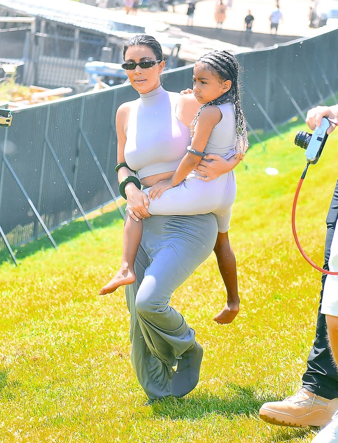 Kim Kardashian & North West