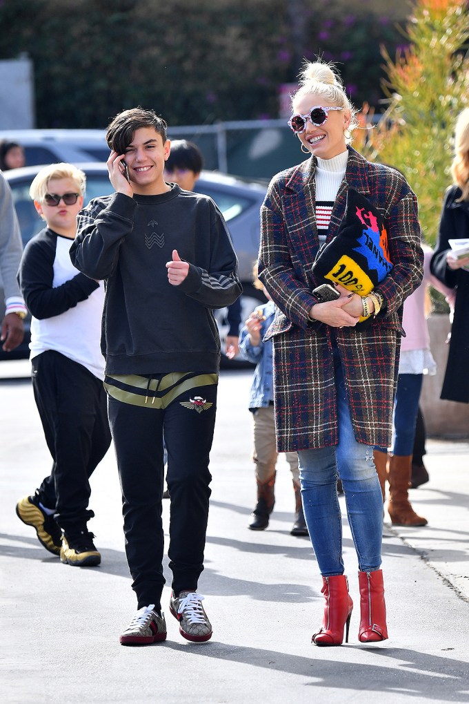 Gwen Stefani & Her Sons