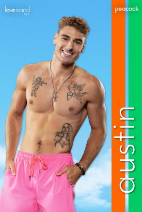 LOVE ISLAND USA -- Pictured: Austin -- (Photo by: Peacock)