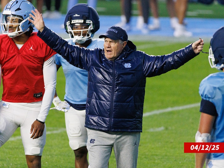 Bill Belichick at UNC getty