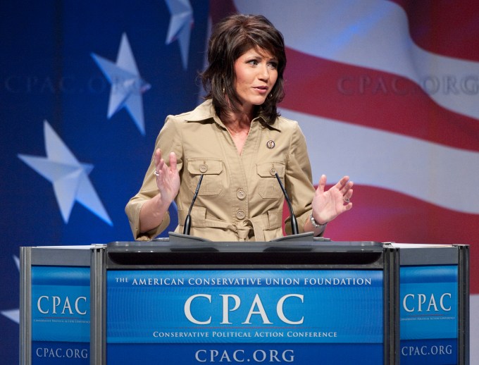 Kristi Noem at the CPAC Meeting in 2010