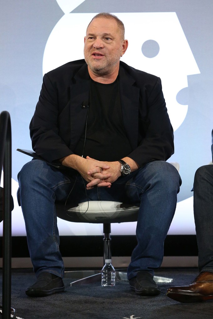 Harvey Weinstein Sits
