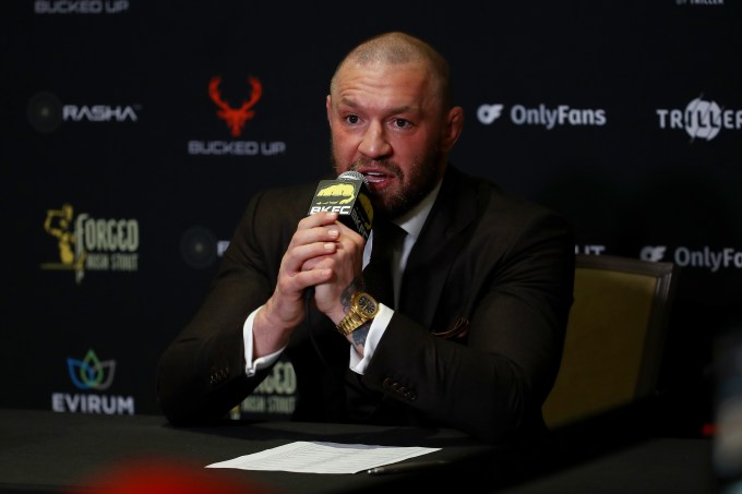 Conor McGregor in 2025