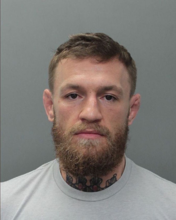 Conor McGregor’s Mugshot