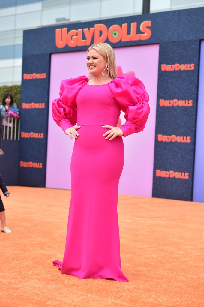 Kelly Clarkson at the ‘UglyDolls’ film premiere in LA