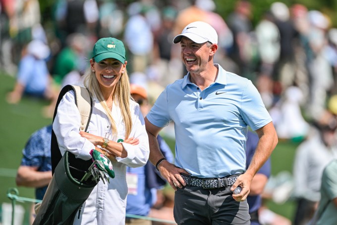 Rory McIlroy and His Wife