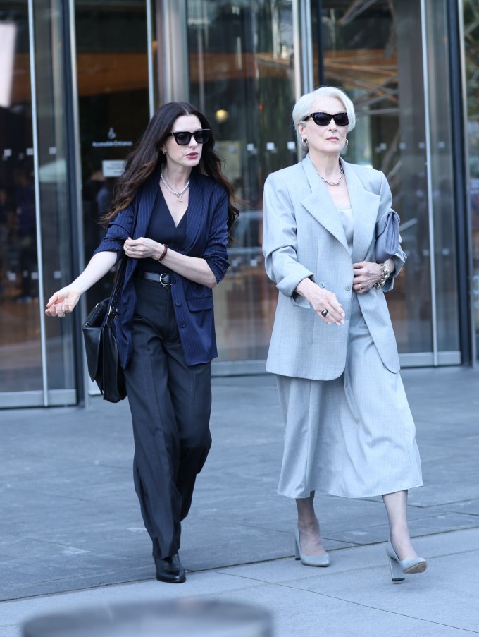 Anne Hathaway & Meryl Streep