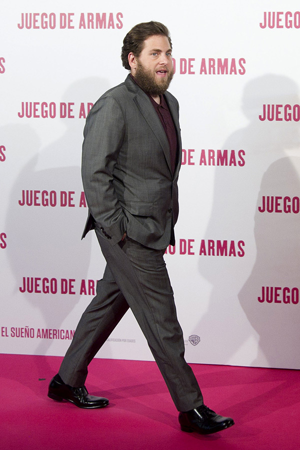 Jonah Hill Charms at the ‘War Dogs’ Premiere in 2016