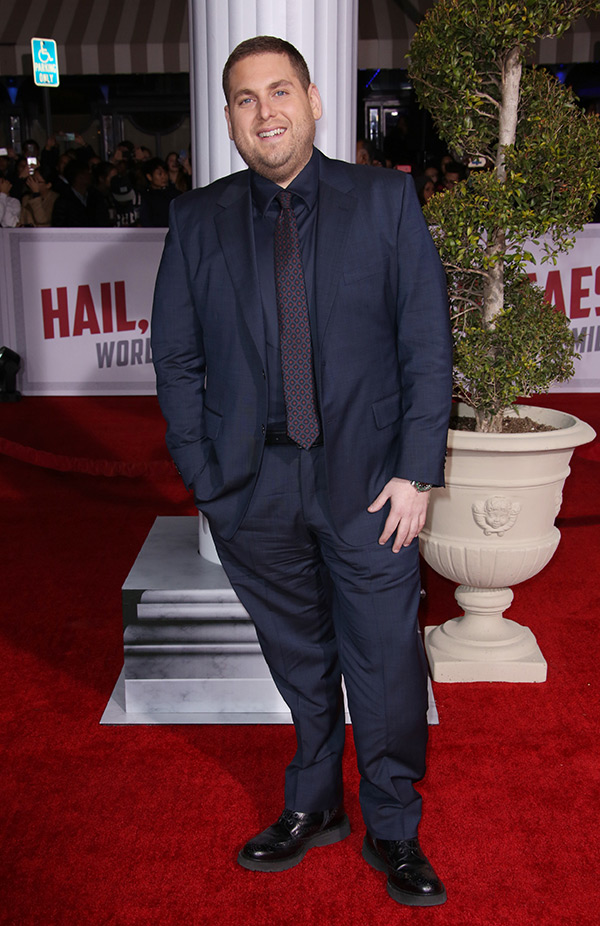 Jonah Hill Attends the ‘Hail, Caesar!’ Premiere in 2016