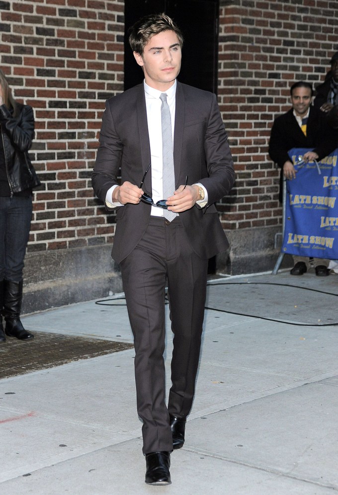 Zac Efron at Talk Show Appearance in 2009