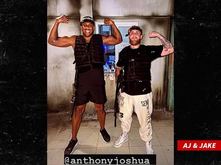 anthony joshua jake paul swipe