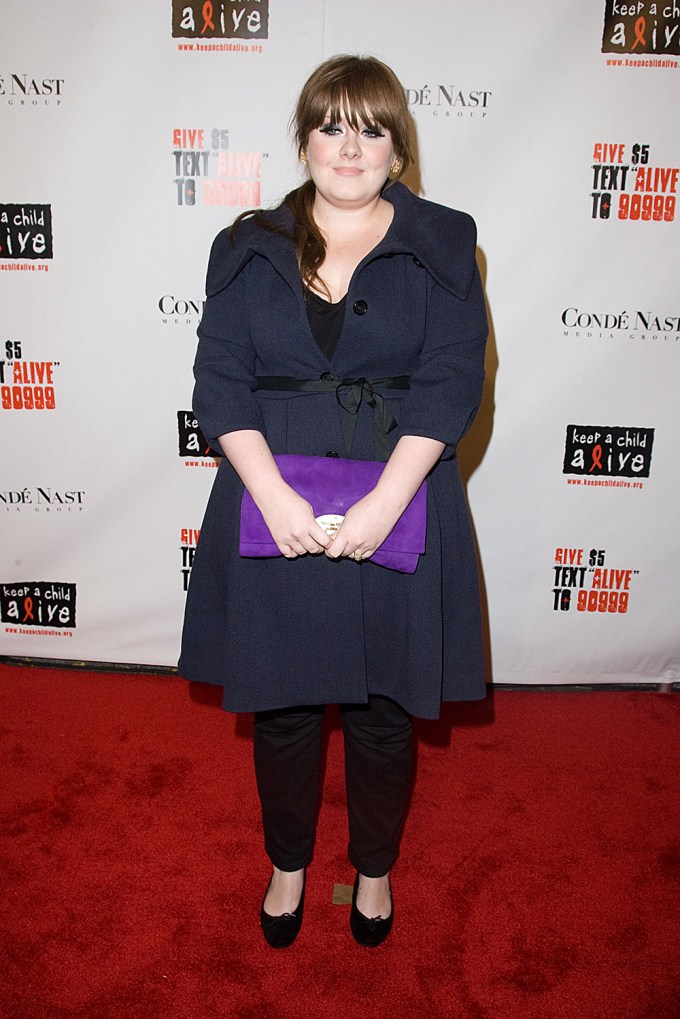 Adele at the Keep a Child Alive’s 5th Annual Black Ball