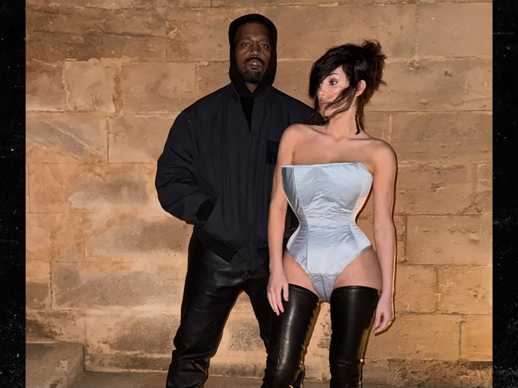 kanye west and bianca censori x 2