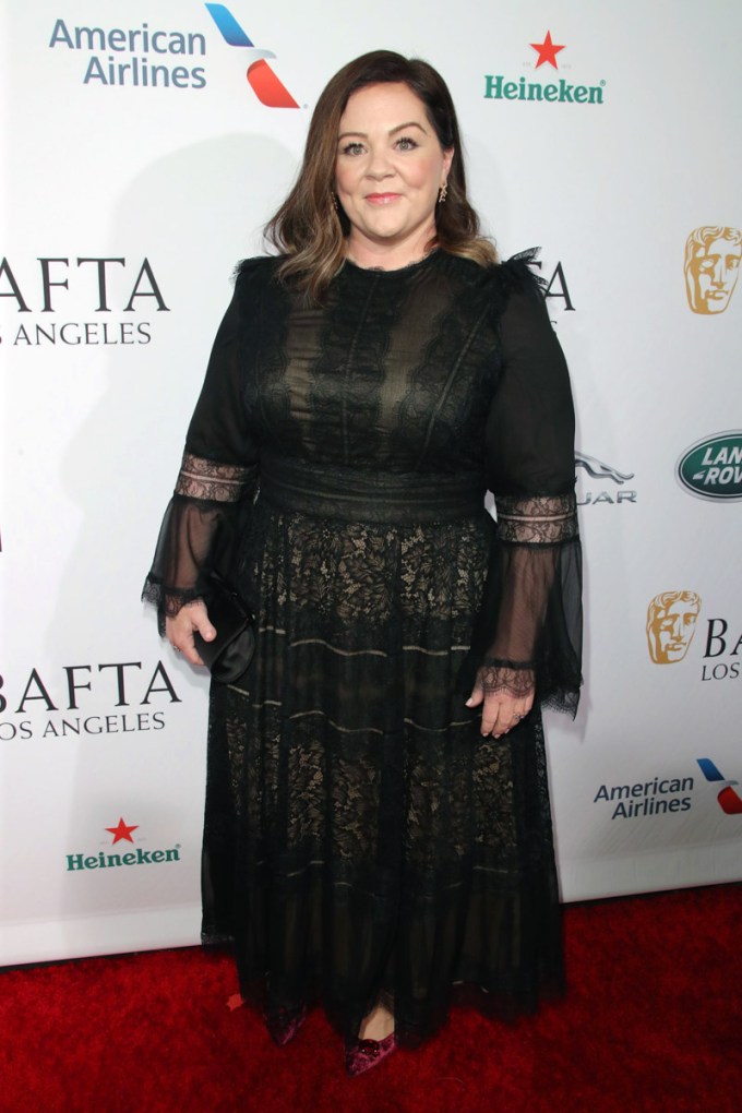 Melissa McCarthy At The BAFTA Tea Party