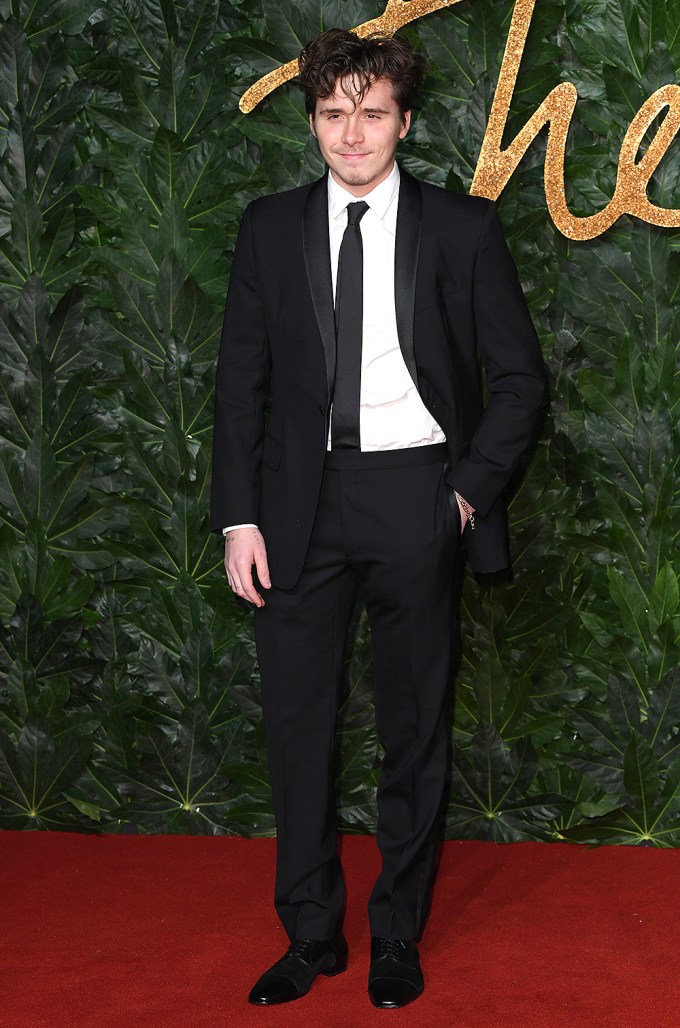 Brooklyn Beckham At The British Fashion Awards