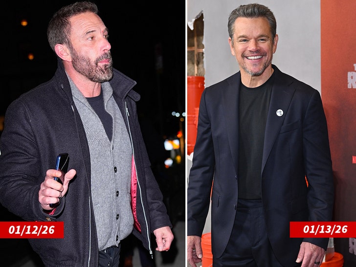 ben affleck matt damon getty
