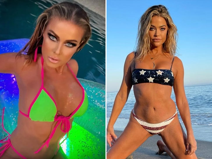 Carmen Electra and Denise Richards Hot Shots