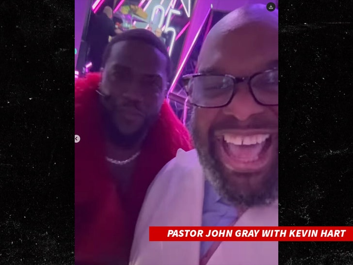Pastor John Gray with Kevin Hart no credit 1