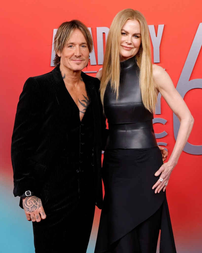 FRISCO, TEXAS - MAY 08: Keith Urban and Nicole Kidman attend the 2025 Academy of Country Music Awards at Omni Frisco Hotel at The Star on May 08, 2025 in Frisco, Texas. (Photo by Taylor Hill/WireImage)