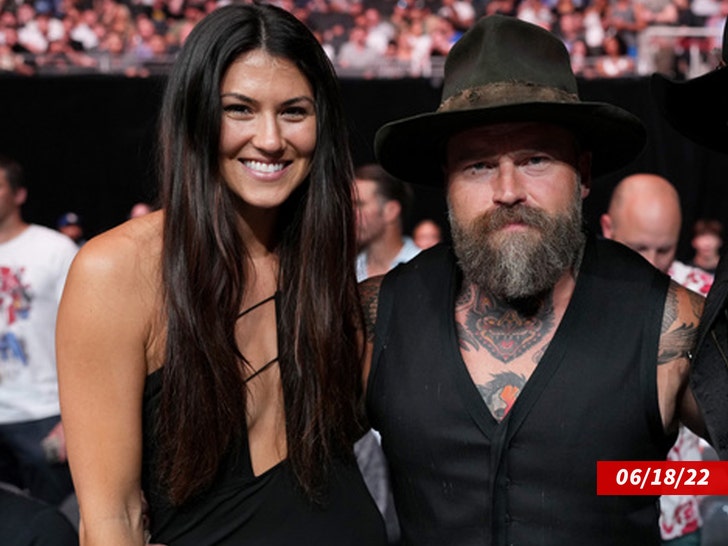 Zac Brown and Kelly Yazdi getty