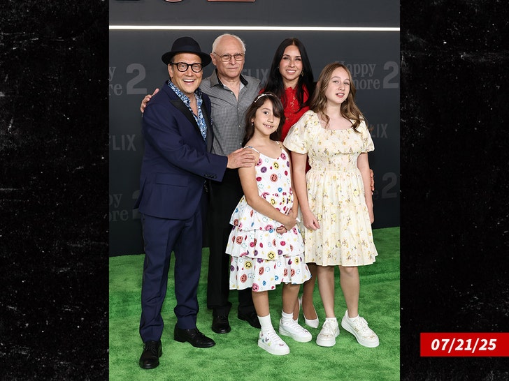 rob schneider Patricia Azarcoya Schneider kids sub getty 4