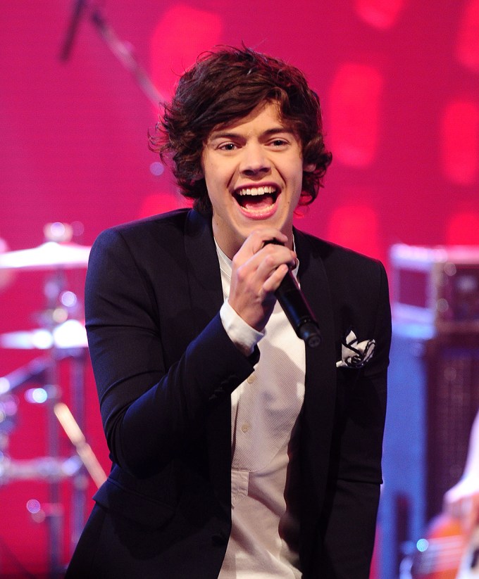 Harry Styles in 2012