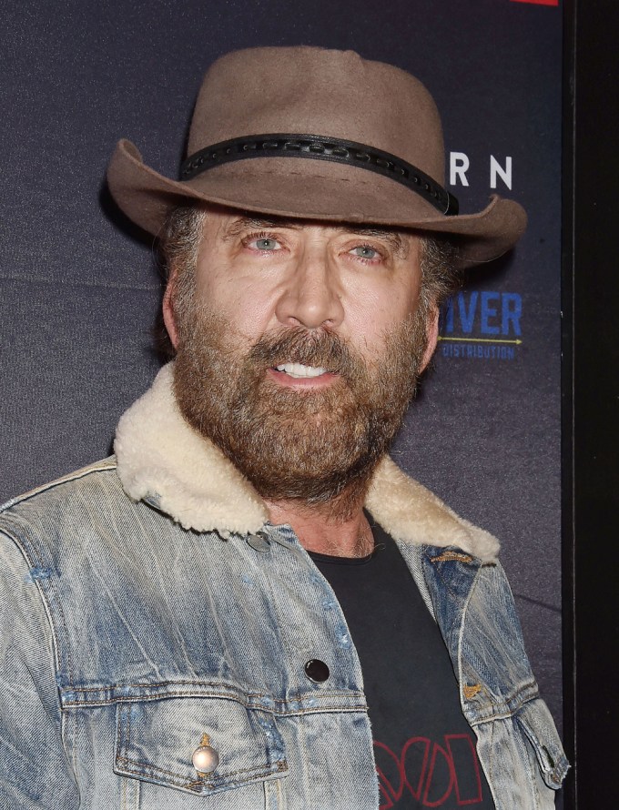 Nicolas Cage With A Beard