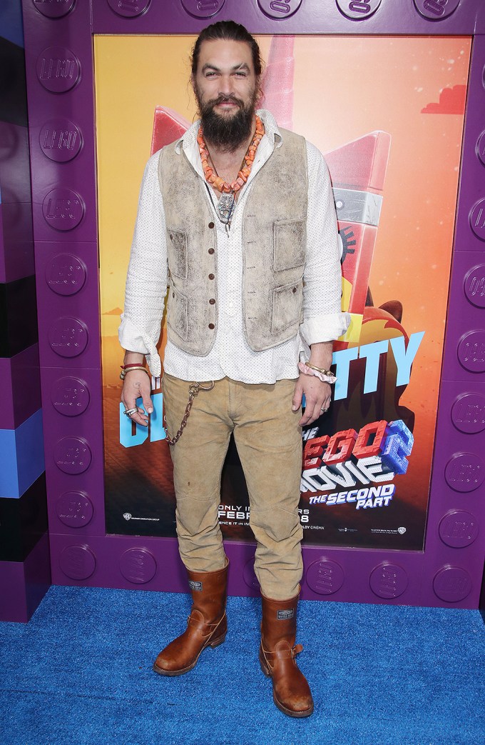 Jason Momoa At The Premiere Of ‘The Lego Movie’