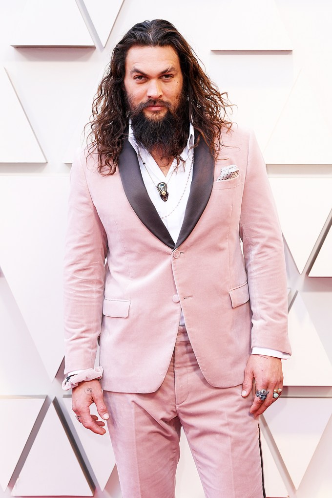 Jason Momoa at the 2019 Oscars