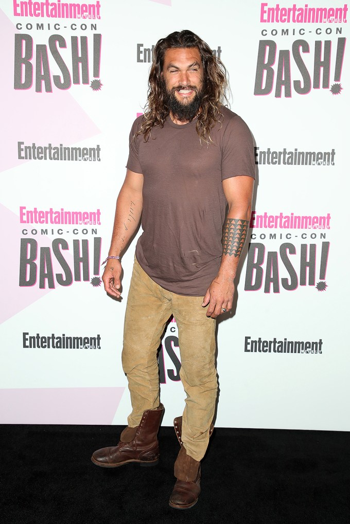 Jason Momoa At Comic Con