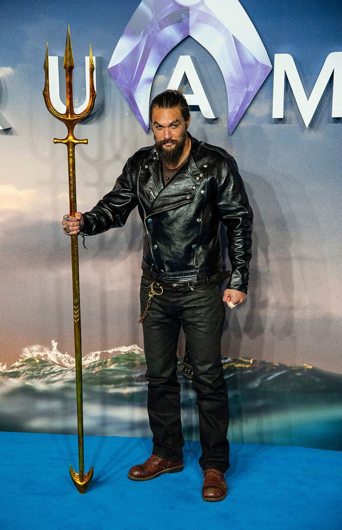 Jason Momoa At The ‘Aquaman’ Premiere
