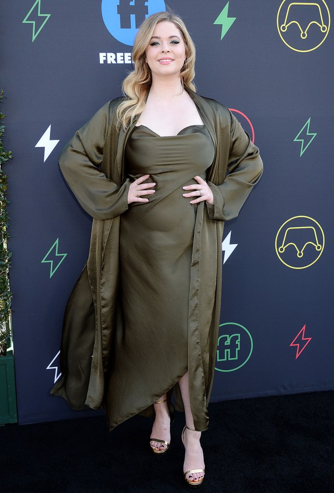 Sasha Pieterse at Freeform’s Summit in 2019