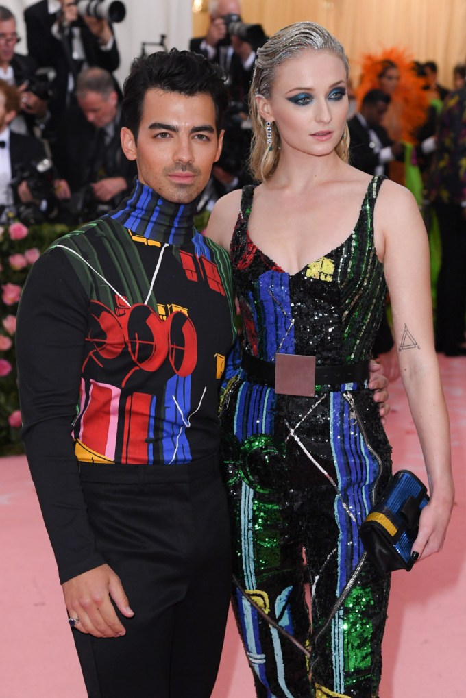 Joe Jonas and Sophie Turner at the 2019 Met Gala