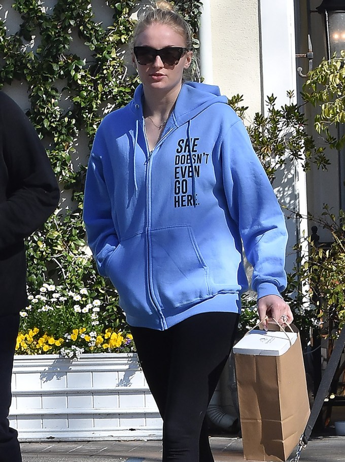 Sophie Turner Runs Errands in LA