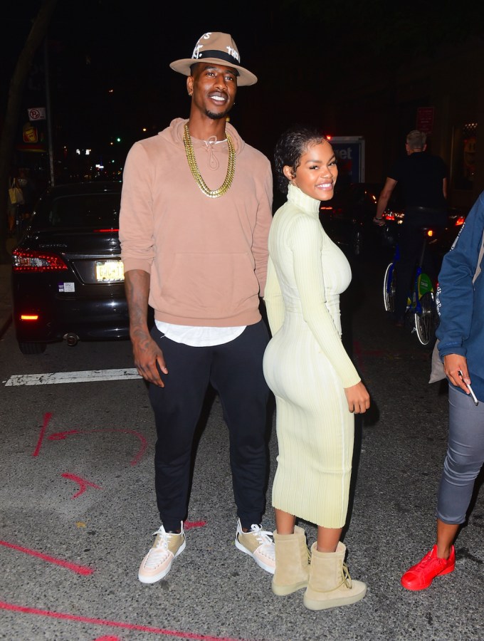 Teyana Taylor & Iman Shumpert Leaving Kanye West’s Fashion Show