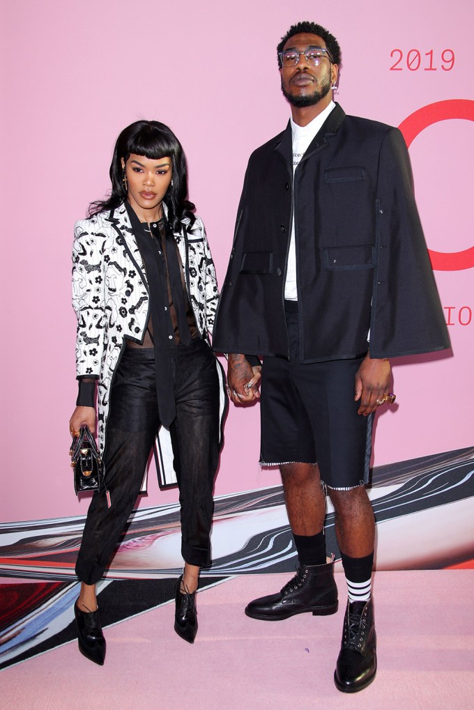 Teyana Taylor & Iman Shumpert At The CFDA Fashion Awards
